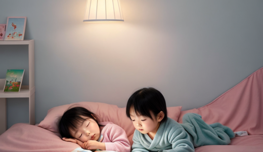 子どもの睡眠をサポートする絵本の選び方